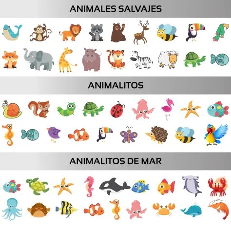 Etiquetas infantiles ADHESIVAS