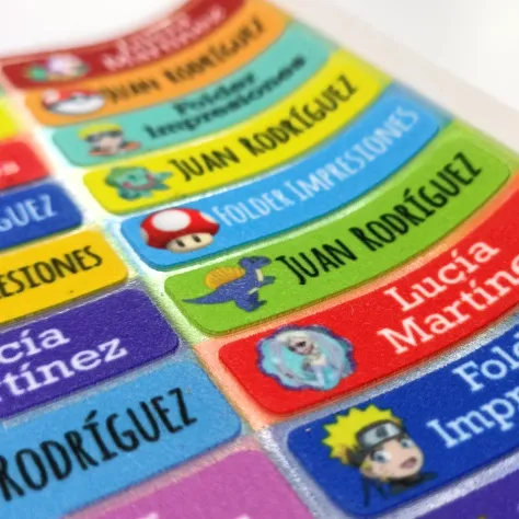 ETIQUETAS INFANTILES PARA TELA