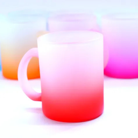 Taza Esmerilada de Vidrio