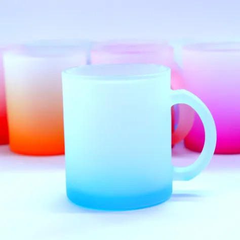Taza Esmerilada de Vidrio