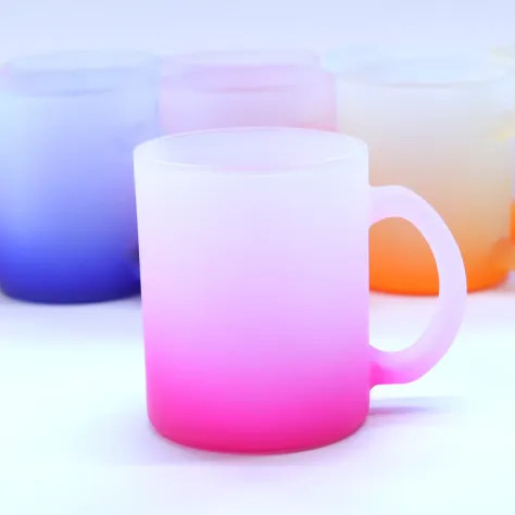Taza Esmerilada de Vidrio