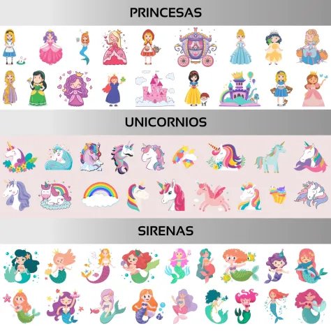 Etiquetas infantiles ADHESIVAS