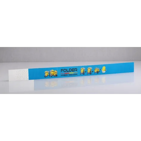 100 Pulseras Tyvek para Eventos Impresas a Todo Color