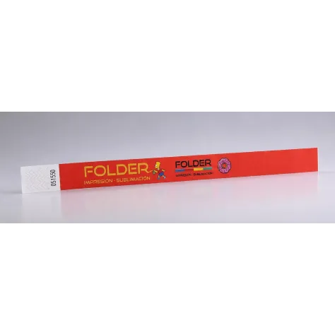 100 Pulseras Tyvek para Eventos Impresas a Todo Color