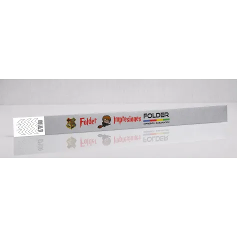 500 Pulseras Tyvek para Eventos Impresas a Todo Color