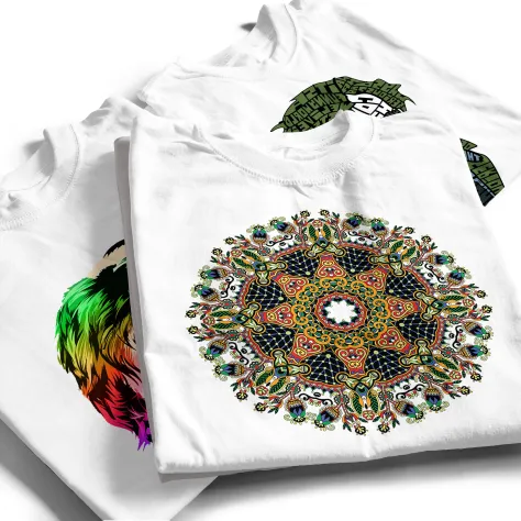 Pack de Remeras Sublimadas | Estampa Simple | Folder