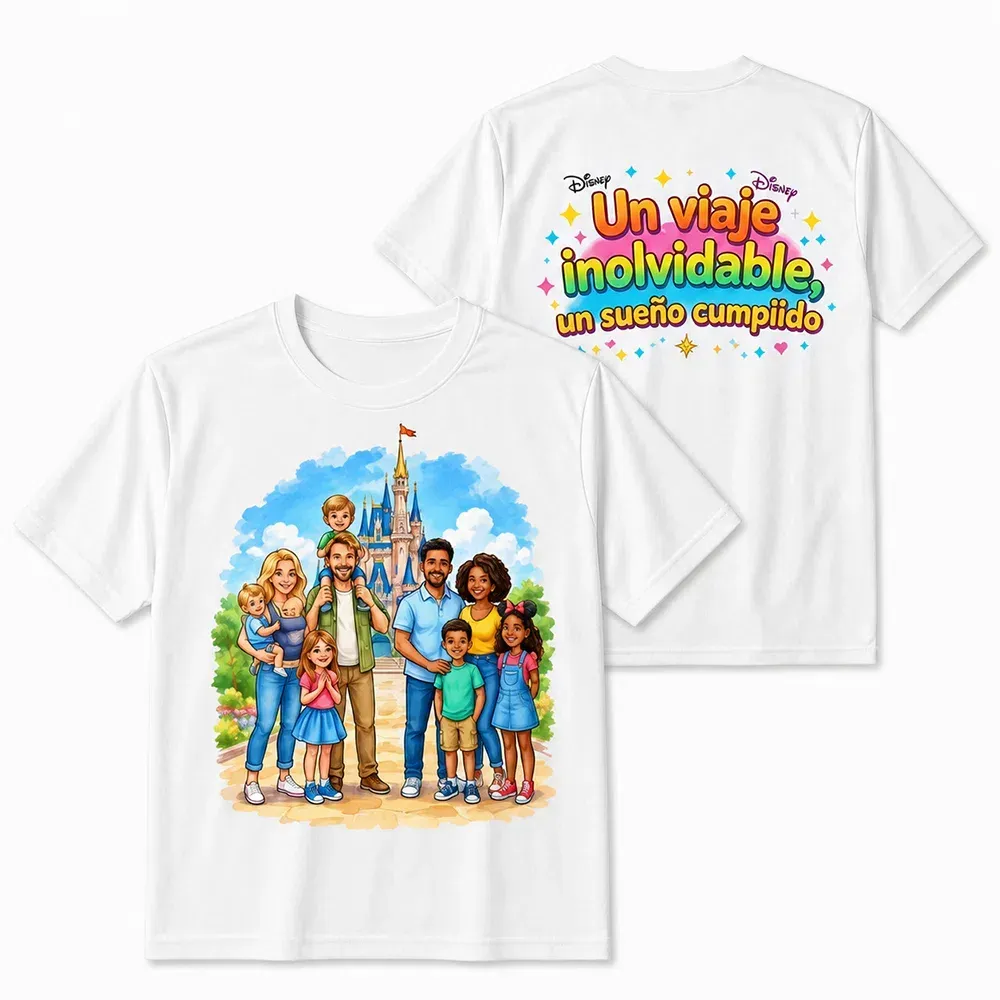 Pack de Remeras Sublimadas | Frente y Espalda | Folder