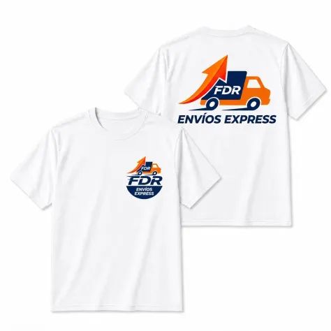 Pack de Remeras Sublimadas | Frente y Espalda | Folder