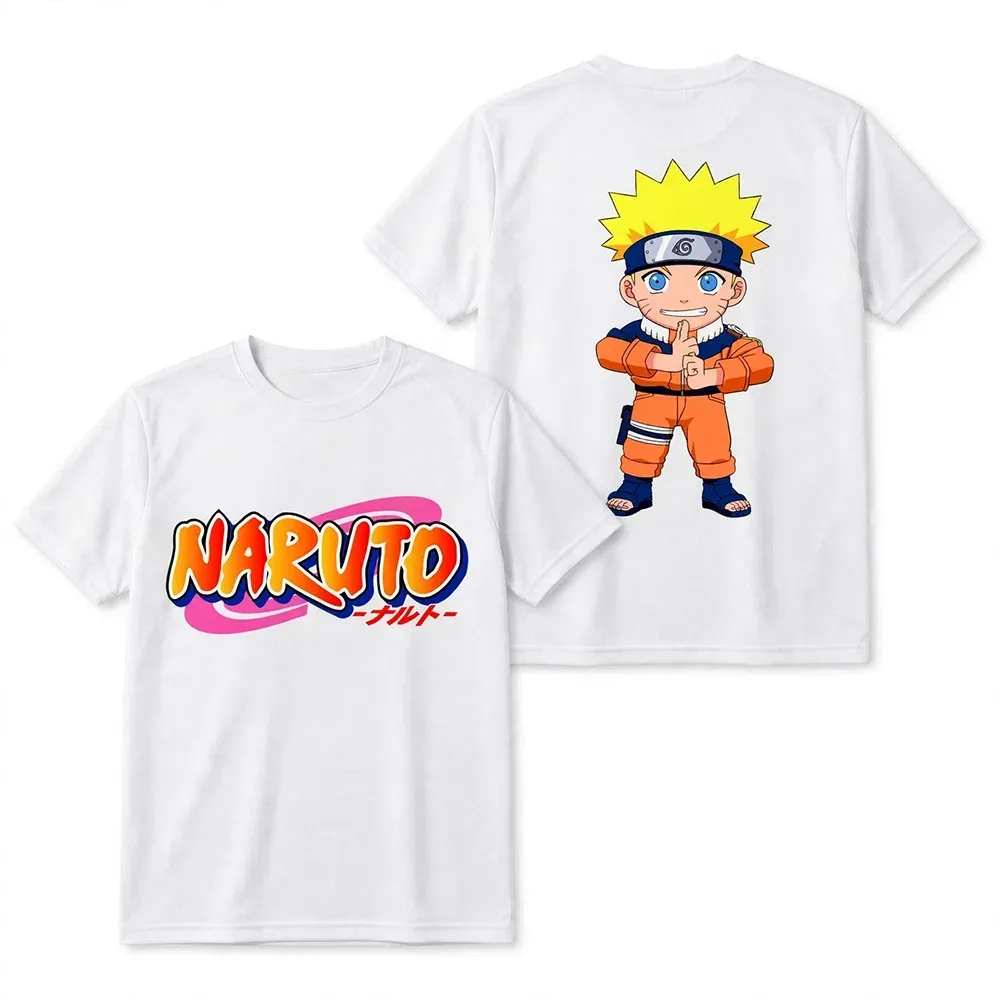 Remera Sublimada Para Niños | Frente y Espalda | Folder