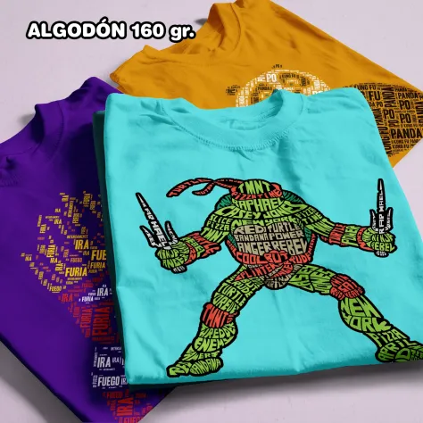Remeras de Algodón para Niños Personalizadas | Folder Uruguay